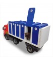 copy of Blue large bull truck with 6 individual cages