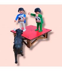 I'm a bullfighter toy for locking up