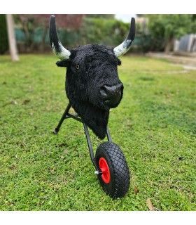 Children's bullfighting wagon With hair