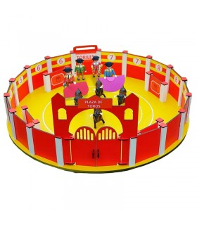 Conjunto de plaza de toros más cuadrilla 4 toreros