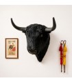 Cabeza-de-toro-negro decoración