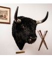 Cabeza-de-toro-negro decoración