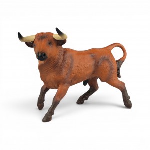 Toro bravo Colorado de juguete Para Niños