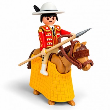 Jouet de tauromachie Picador à échelle Playmobil