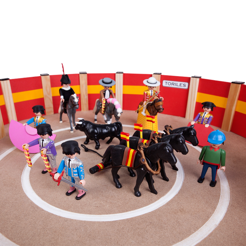 Cuadrilla de playmobil toreros